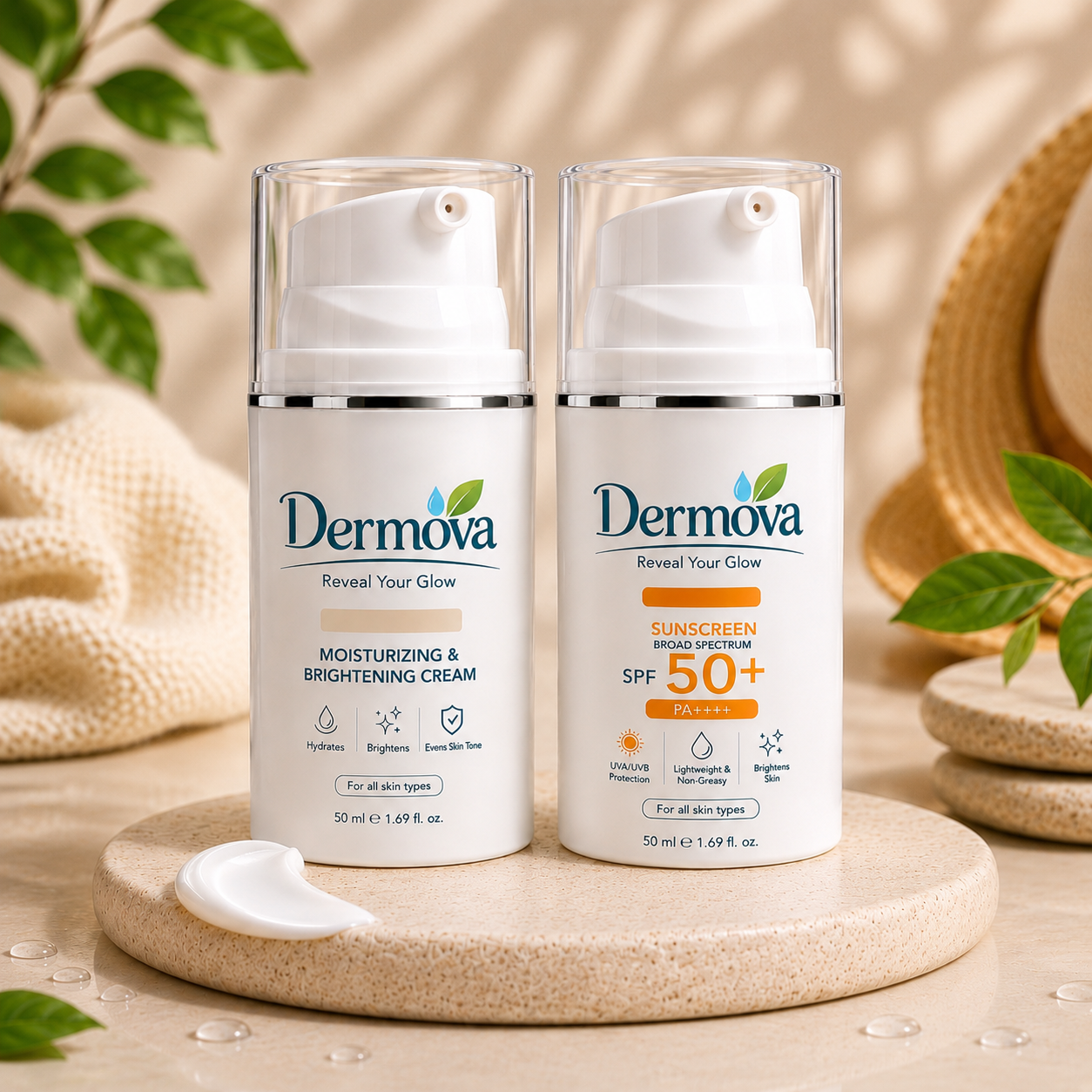 Dermova Glow & Protect Bundle